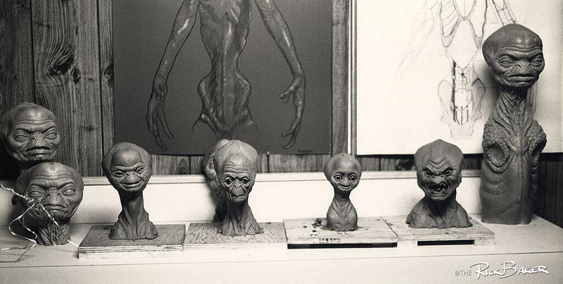Illustration for article titled The very first E.T. designs would have scarred every kid's brain forever
